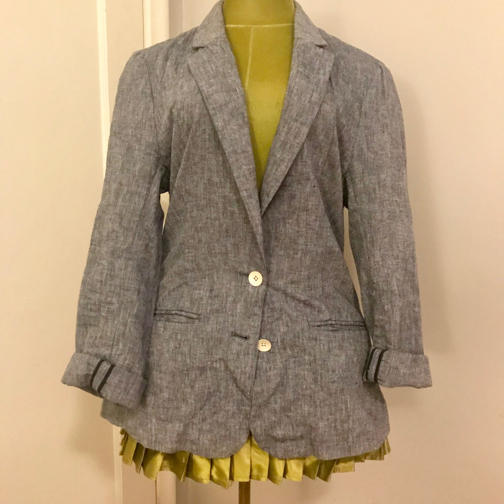 Cartonnier Linen Blazer, sz 10